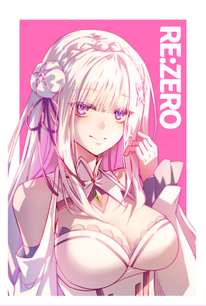 Re:ZERO - Waist-Up Character Art