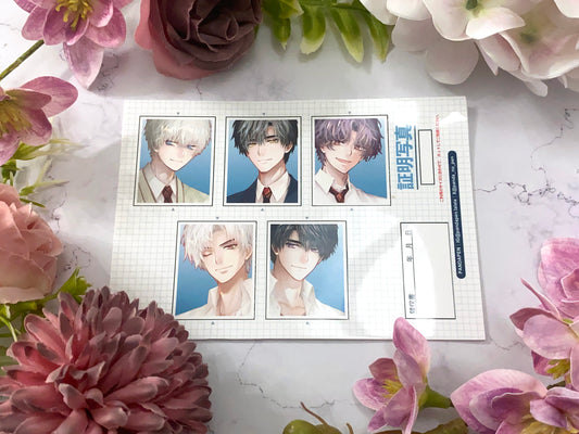 Love and Deepspace - ID Photo Stickers