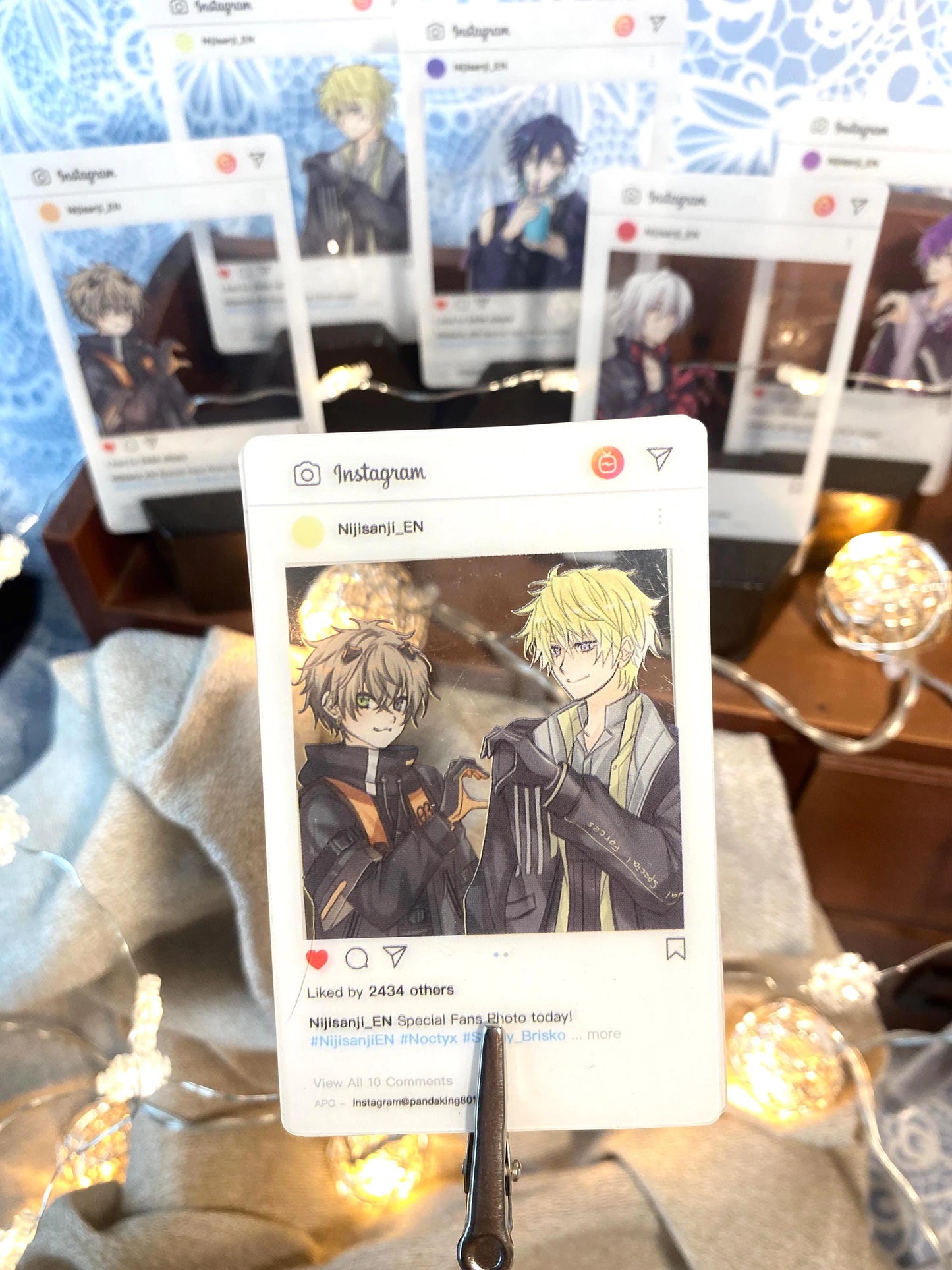 Noctyx Transparent  INS Card