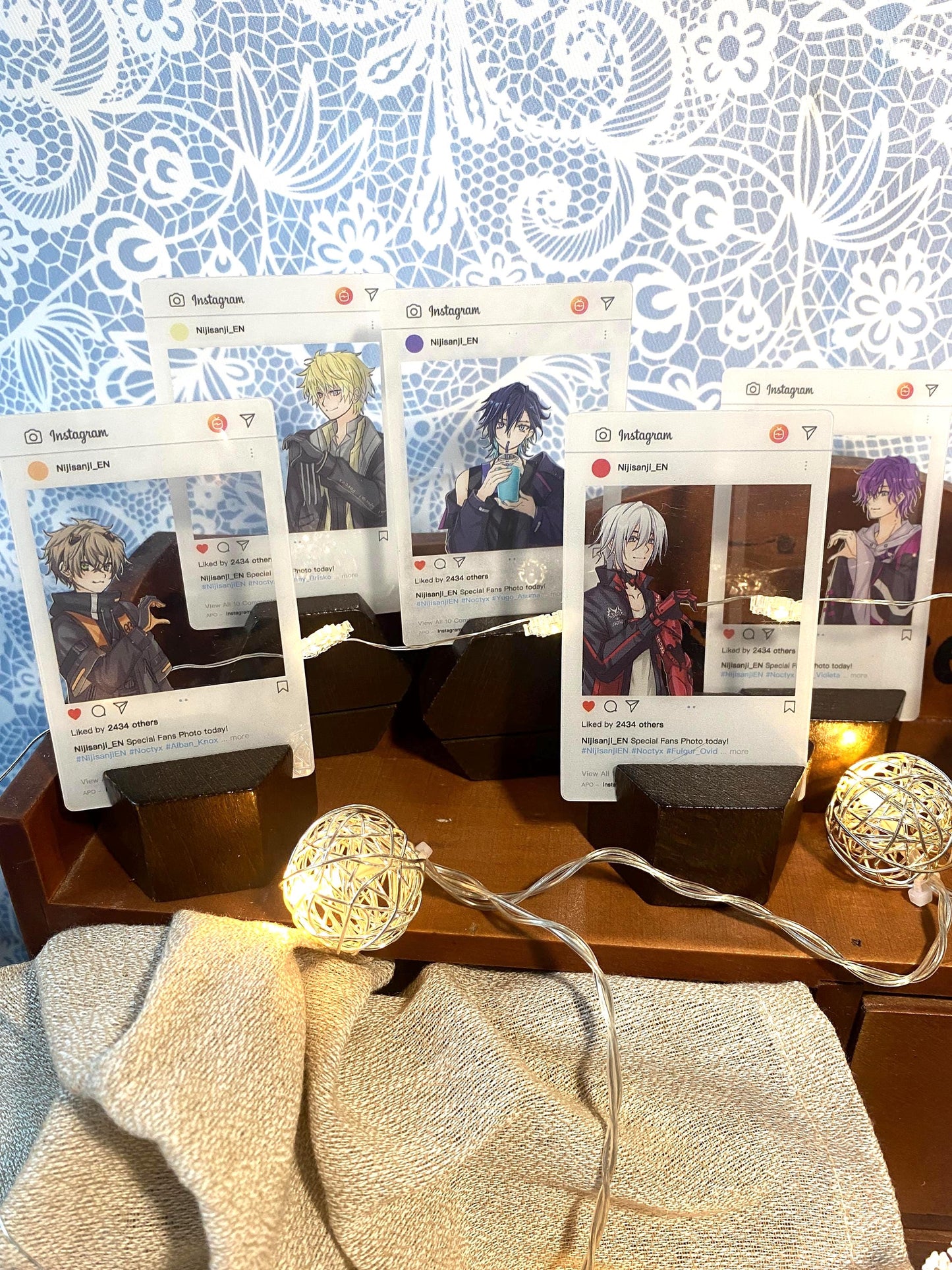 Noctyx Transparent  INS Card