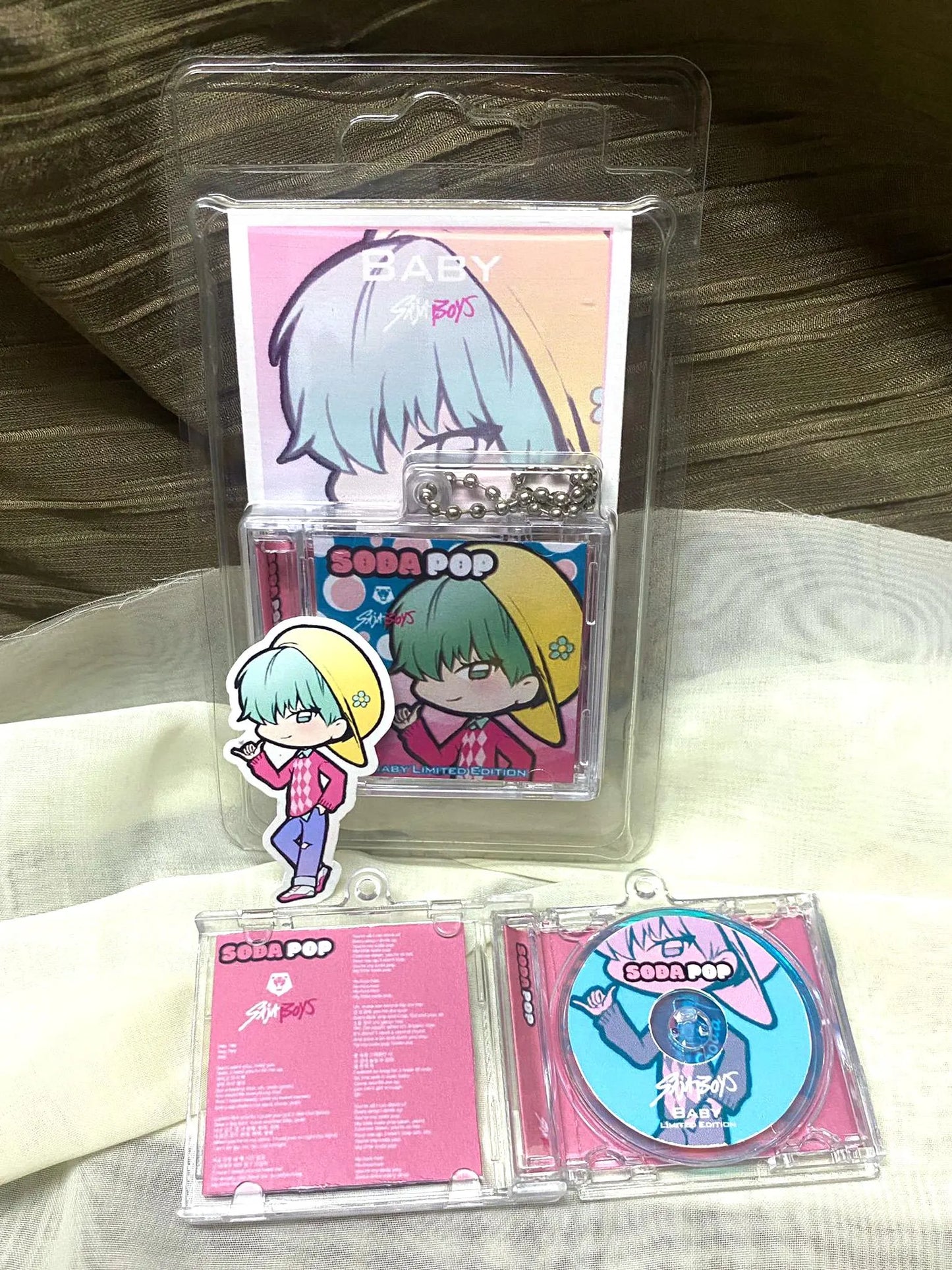 SajaBoys - Soda Pop CD-Style Charm