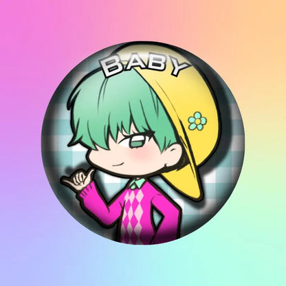 SajaBoys - Soda Pop Badge & Mirror