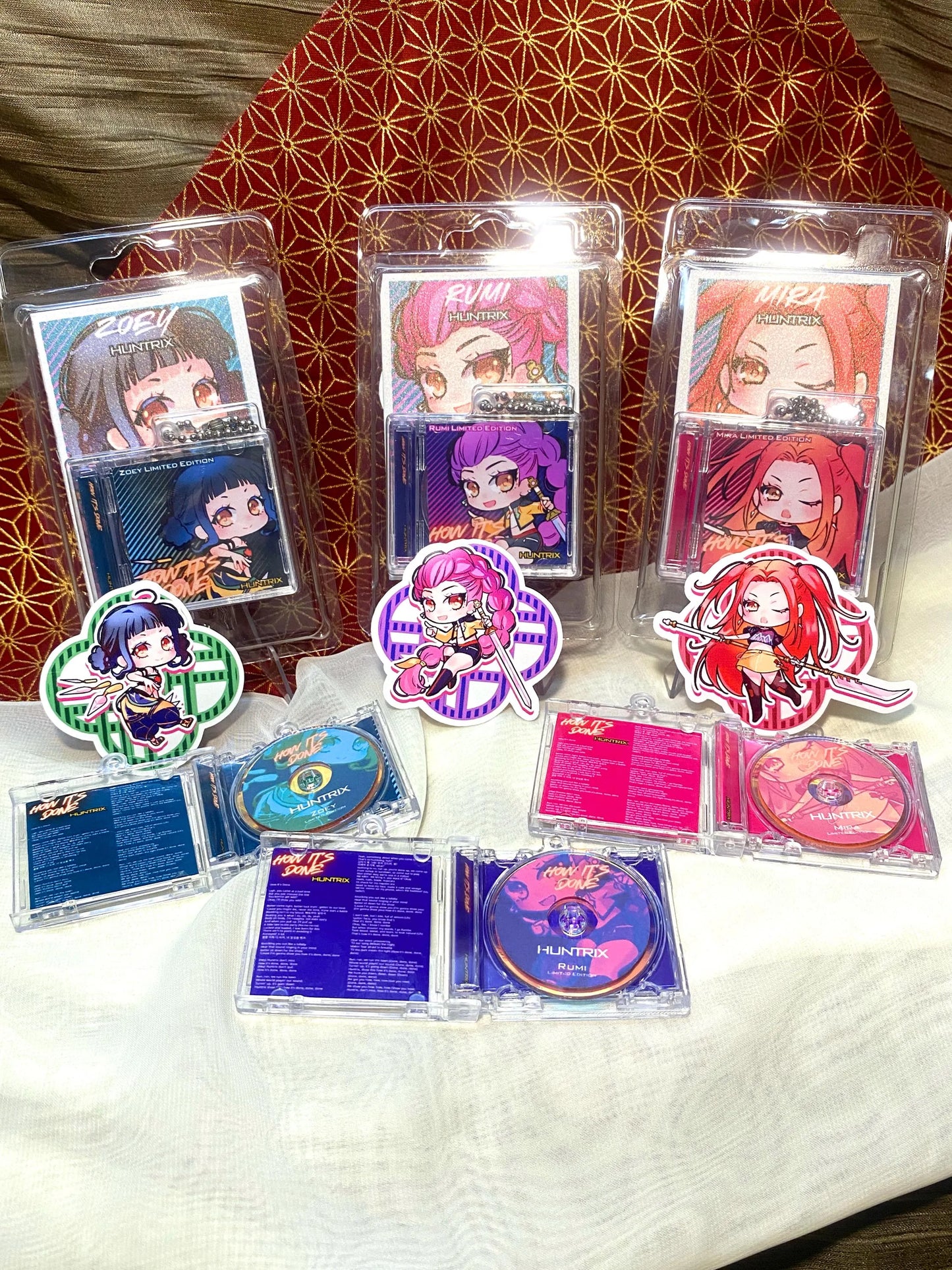 Huntrix CD-Style Charm