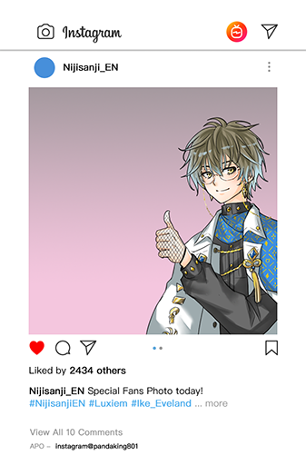 Luxiem Transparent  INS Card