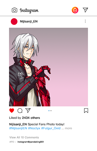 Noctyx Transparent  INS Card