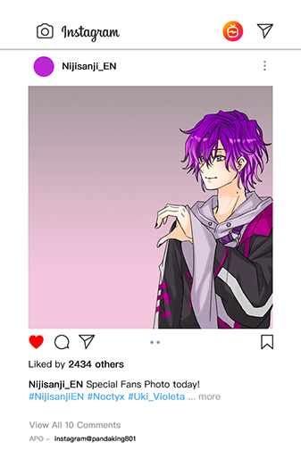 Noctyx Transparent  INS Card